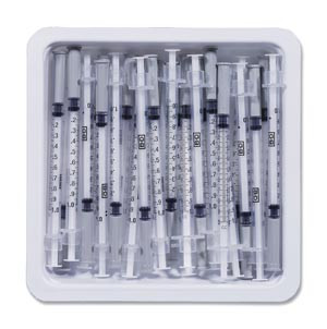 BD 305542 PRECISIONGLIDE ALLERGIST TRAYS