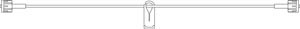 B BRAUN V5456 SYRINGE PUMP EXTENSION SETS