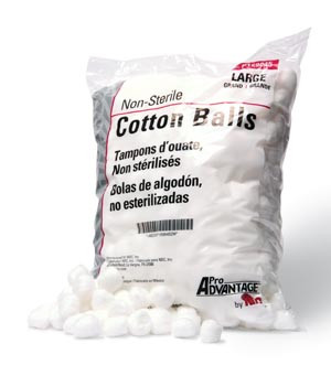 PRO ADVANTAGE P159045 COTTON BALLS