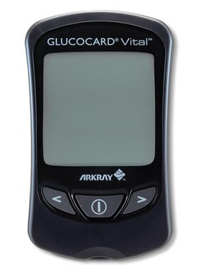 ARKRAY GLUCOCARD 761100 VITAL BLOOD GLUCOSE MONITORING SYSTEM