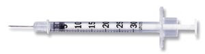BD 328438 INSULIN SYRINGES & NEEDLES