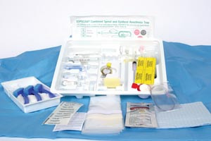 B BRAUN 333192 COMBINED SPINAL EPIDURAL TRAYS