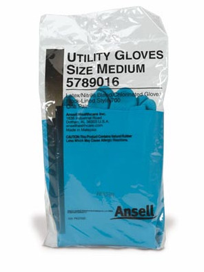 ANSELL 5789016 LATEX NITRILE BLEND UTILITY GLOVES