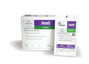 ANSELL 5785005 ENCORE POWDER-FREE STERILE SURGICAL GLOVES