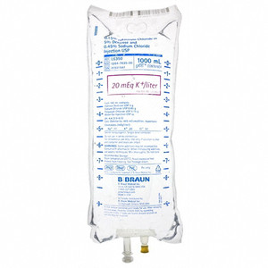 B BRAUN L6350 POTASSIUM CHLORIDE INJECTIONS