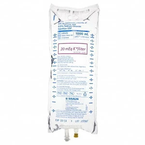 B BRAUN L6520 POTASSIUM CHLORIDE INJECTIONS