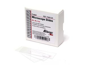 PRO ADVANTAGE P460125 MICROSCOPE SLIDES