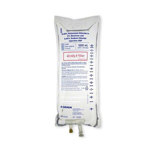 B BRAUN L6380 POTASSIUM CHLORIDE INJECTIONS