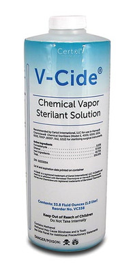 CERTOL VC338 V-CIDE CHEMICAL VAPOR STERILANT SOLUTION