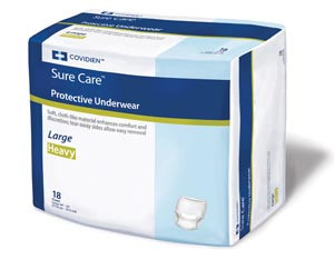 CARDINAL HEALTH 1625 MEDICAL SUPPLIES SURECARE PROTECTIVE UNDERWEAR