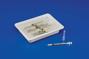 CARDINAL HEALTH 8881500501 MEDICAL SUPPLIES MONOJECT ALLERGY TRAYS WITH ATTACHED NEEDLE
