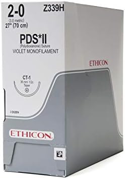 ETHICON Z339H PDS II (POLYDIOXANONE) SUTURES