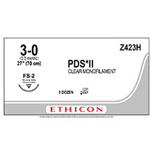 ETHICON Z423H PDS II (POLYDIOXANONE) SUTURES