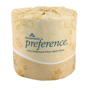GEORGIA-PACIFIC 18280 PREFERENCE EMBOSSED BATHROOM TISSUE
