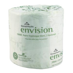 GEORGIA-PACIFIC 19880 ENVISION EMBOSSED BATHROOM TISSUE
