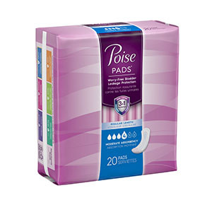 KIMBERLY-CLARK 19564 POISE PADS