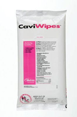 METREX 13-1224 CAVIWIPES DISINFECTING TOWELETTES