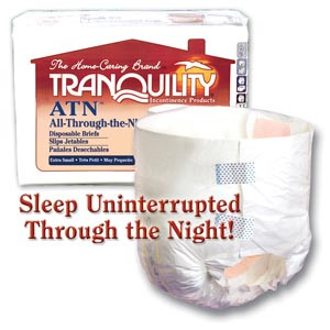 PRINCIPLE BUSINESS 2184 TRANQUILITY ALL-THROUGH-THE-NIGHT DISPOSABLE BRIEFS