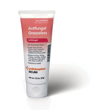 SMITH & NEPHEW 59432800 SECURA ANTIFUNGAL GREASELESS