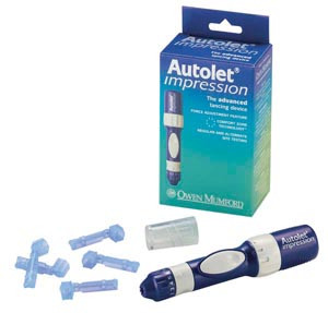OWEN MUMFORD AT0270 AUTOLET IMPRESSION LANCING DEVICE