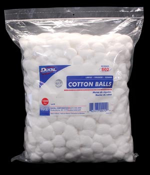 DUKAL 801 COTTON BALLS