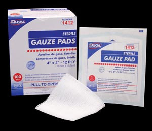 DUKAL 1412 GAUZE PADS
