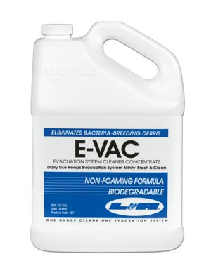 L&R 107 E-VAC EVACUATION SYSTEM CLEANER CONCENTRATE