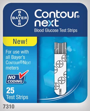 ASCENSIA CONTOUR NEXT EZ BLOOD GLUCOSE MONITORING SYSTEM 7310