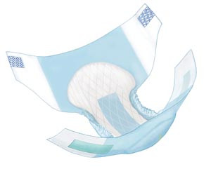 CARDINAL HEALTH 63073 MEDICAL SUPPLIES WINGS HOOK & LOOP ADULT BRIEFS HEAVY ABSORBENCY