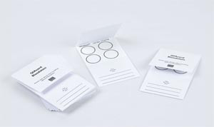 GE BIO-SCIENCES WB100014 BLOOD STAIN CARD