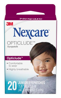 3M 1537 NEXCARE OPTICLUDE ORTHOPTIC EYE PATCH