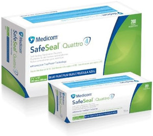 MEDICOM 88010-4 SAFESEAL QUATTRO STERILIZATION POUCHES