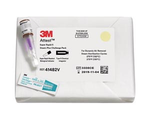 3M 41482V ATTEST BIOLOGICAL INDICATORS & TEST PACKS