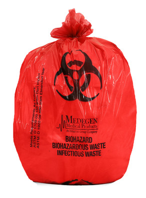 MEDEGEN 173 BIOHAZARDOUS WASTE BAGS