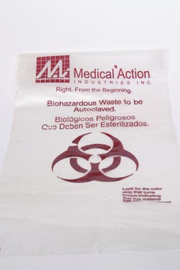 MEDEGEN 8-250 SAF-T-SURE AUTOCLAVABLE DECONTAMINATION BAGS