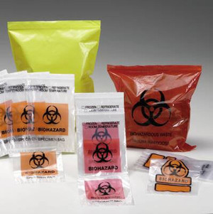 MEDEGEN 102 SPECIMEN TRANSPORT BAGS