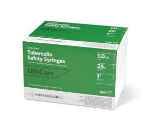 ULTIMED 25110 ULTICARE TUBERCULIN SAFETY SYRINGES