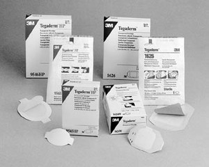 3M 1624W TEGADERM TRANSPARENT FILM DRESSING FRAME STYLE
