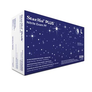 SEMPERMED SMNP301 STARMED PLUS NITRILE EXAM GLOVE