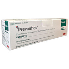 PDI B123ST PREVANTICS PREINJECTION PREP SWABS