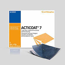 SMITH & NEPHEW 20341 ACTICOAT WITH NANOCYSTALLINE SILVER