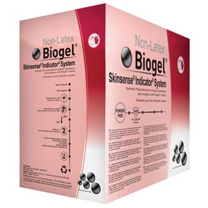 MOLNLYCKE 40660 BIOGEL SKINSENSE INDICATOR GLOVES