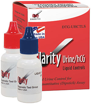 CLARITY DIAGNOSTICS URINALYSIS DTG-UHCTLS