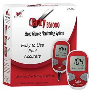 CLARITY DIAGNOSTICS GLUCOSE CD-BG1