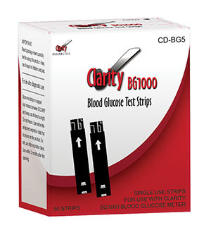 CLARITY DIAGNOSTICS GLUCOSE CD-BG5