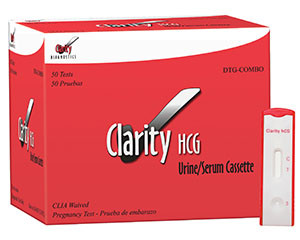 CLARITY DIAGNOSTICS PREGNANCY DTG-COMBO