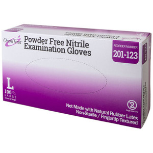 OMNI INTERNATIONAL OMNITRUST NITRILE POWDER FREE EXAMINATION GLOVE 201-123