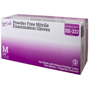OMNI INTERNATIONAL OMNITRUST NITRILE POWDER FREE EXAMINATION GLOVE 201-222