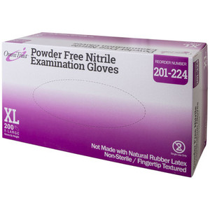 OMNI INTERNATIONAL OMNITRUST NITRILE POWDER FREE EXAMINATION GLOVE 201-224