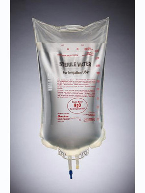 BAXTER STERILE WATER 2B7117